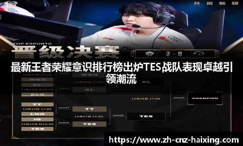 最新王者荣耀意识排行榜出炉TES战队表现卓越引领潮流